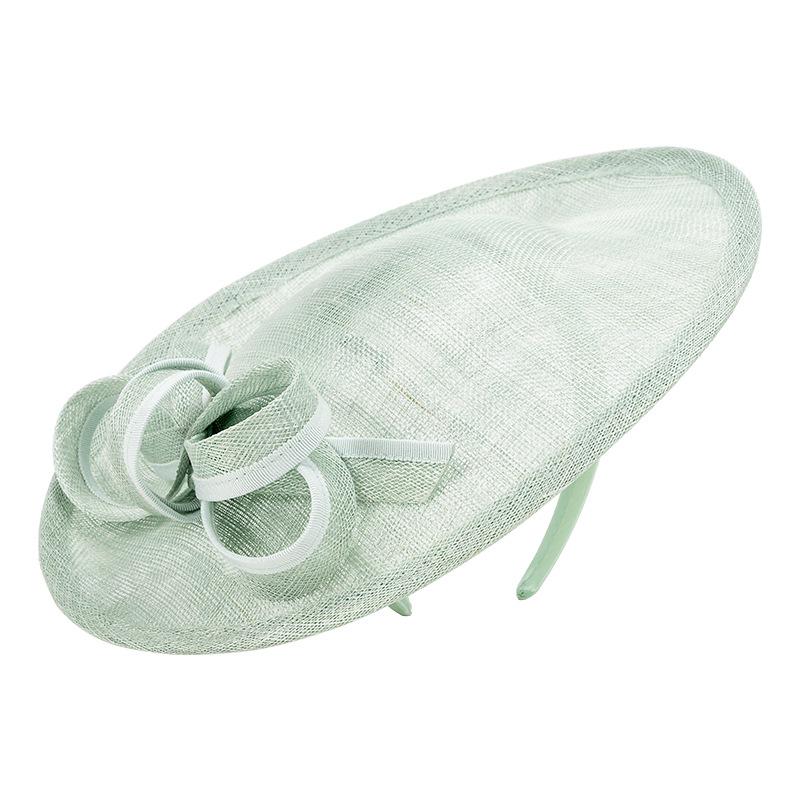 Elegant British Style Gauze Headwear - Retro Spring/Summer 2025 Party Hat