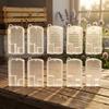 10Pcs Plastic Bee Transport Cage Ventilated Bee Rearing Cage Reusable Queen Bee Cage  Bee Rearing
