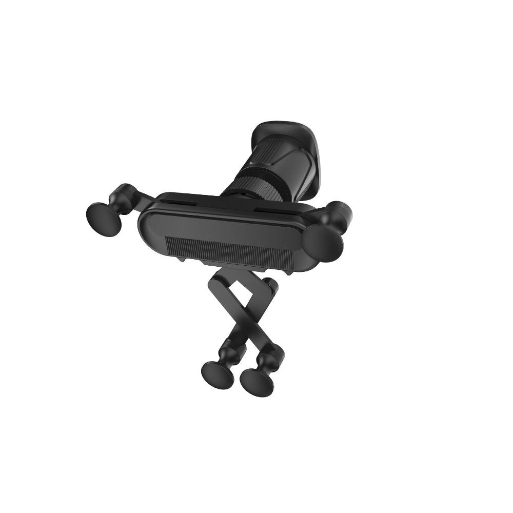 Creative car mobile phone holder Car out of trend navigation bracket Universal gravity cartoon telescopic mini mobile phone holder