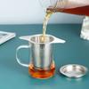 1Pc stainless steel tea filter, stainless steel loose leaf tea filter, diffuser bracket filter for mug