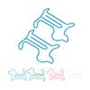 100pcs Dog Shaped Paper Clips Slip Resistance Exquisite Cute Paper Clips for School Office