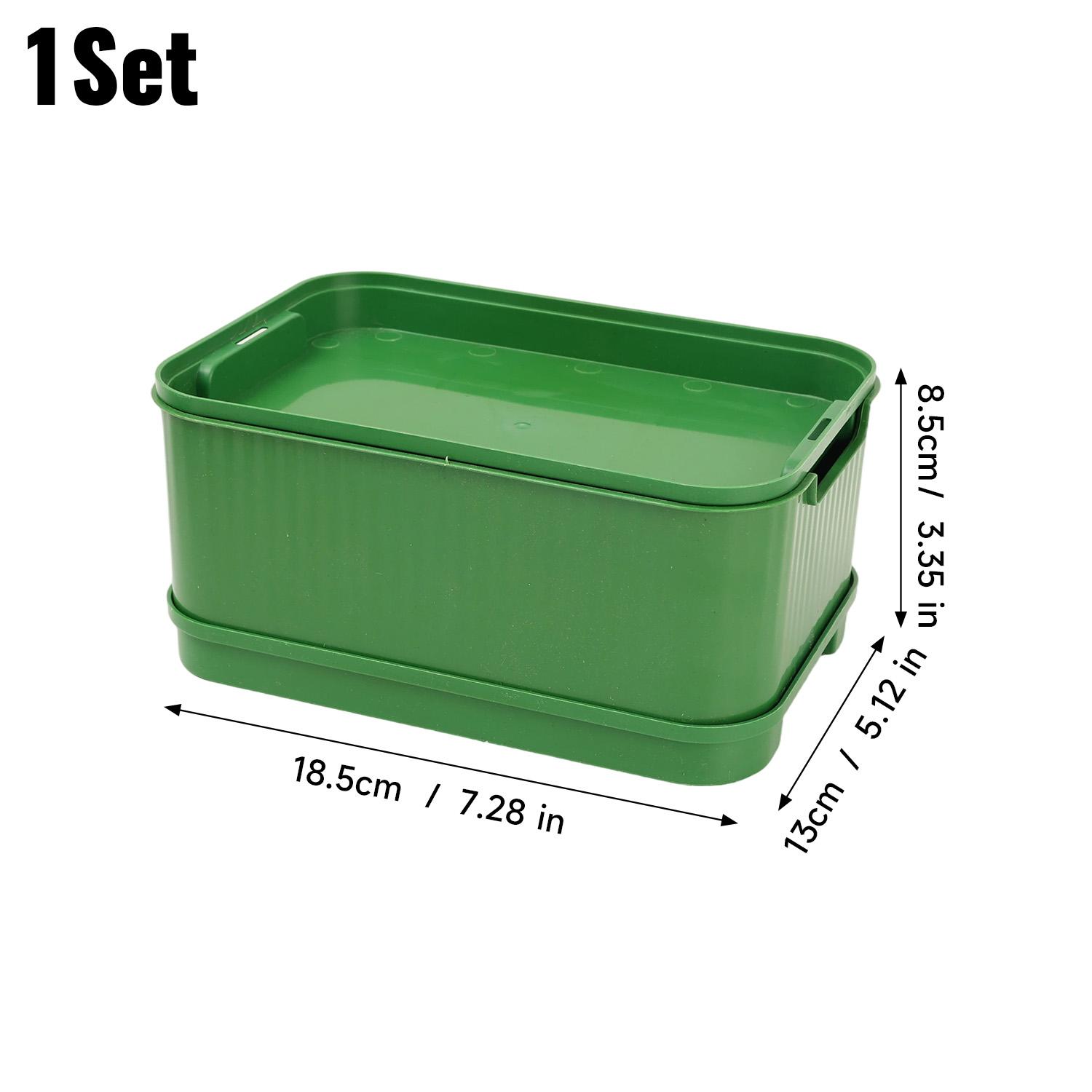 Home Hydroponic Bean Nursery Pots Garden Seed Sprouting Tray Mini Greenhouse Germination Kits Gardening Soilless Planting Pots