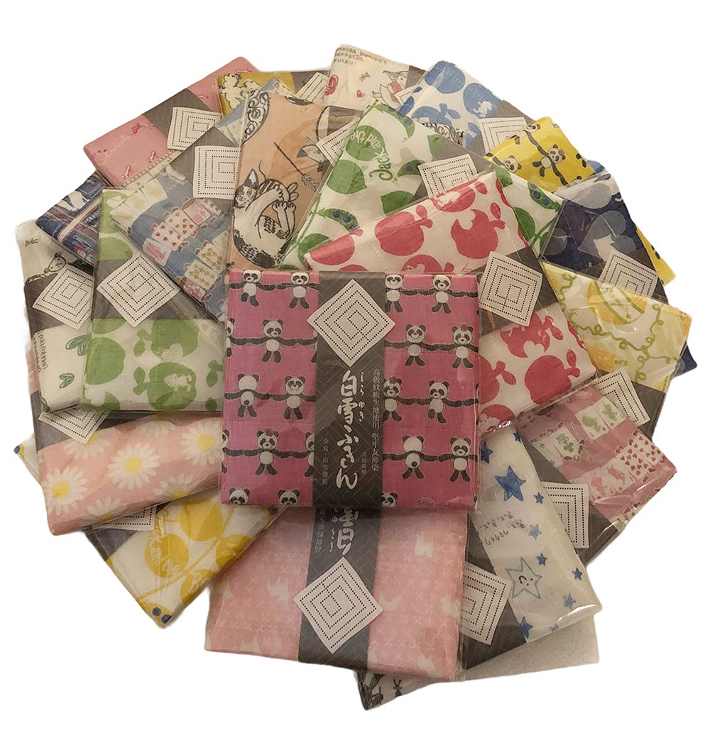 

Посудные салфетки Shirayuki Yuzen Милый выбор узоров 20 штук Набор из 1 штуки Подарок + [Маленький подарок]