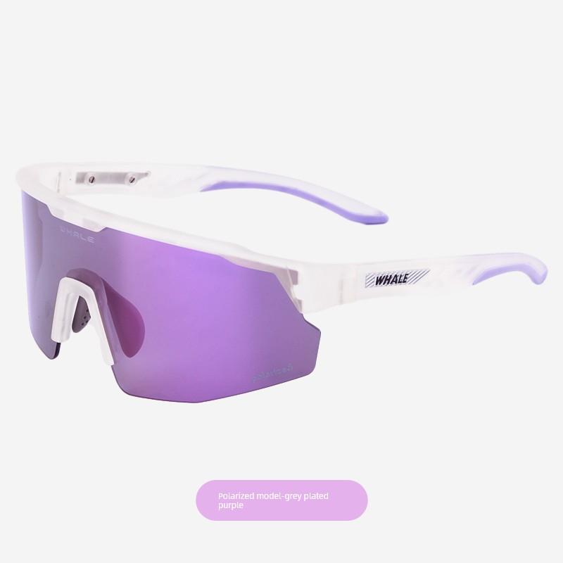 Whale R6 Polarized Color-Changing Cycling Glasses for Men, Day and Night Use, Anti-Uv, Windproof Sunglasses, Eye Protection