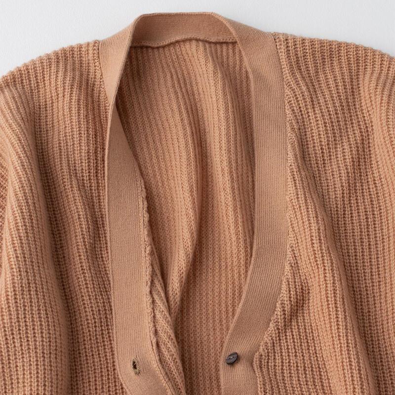 Snofod Women's Spring V-Neck Knit Cardigan