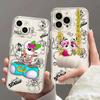 Custodia per Telefono Cartone Animato Carina D-Diddls Per Samsung S26 S25 S24 S23 S22 S21 S20 FE Note20 Plus Ultra Lite Edge 5G Cover Trasparente Morbida in TPU
