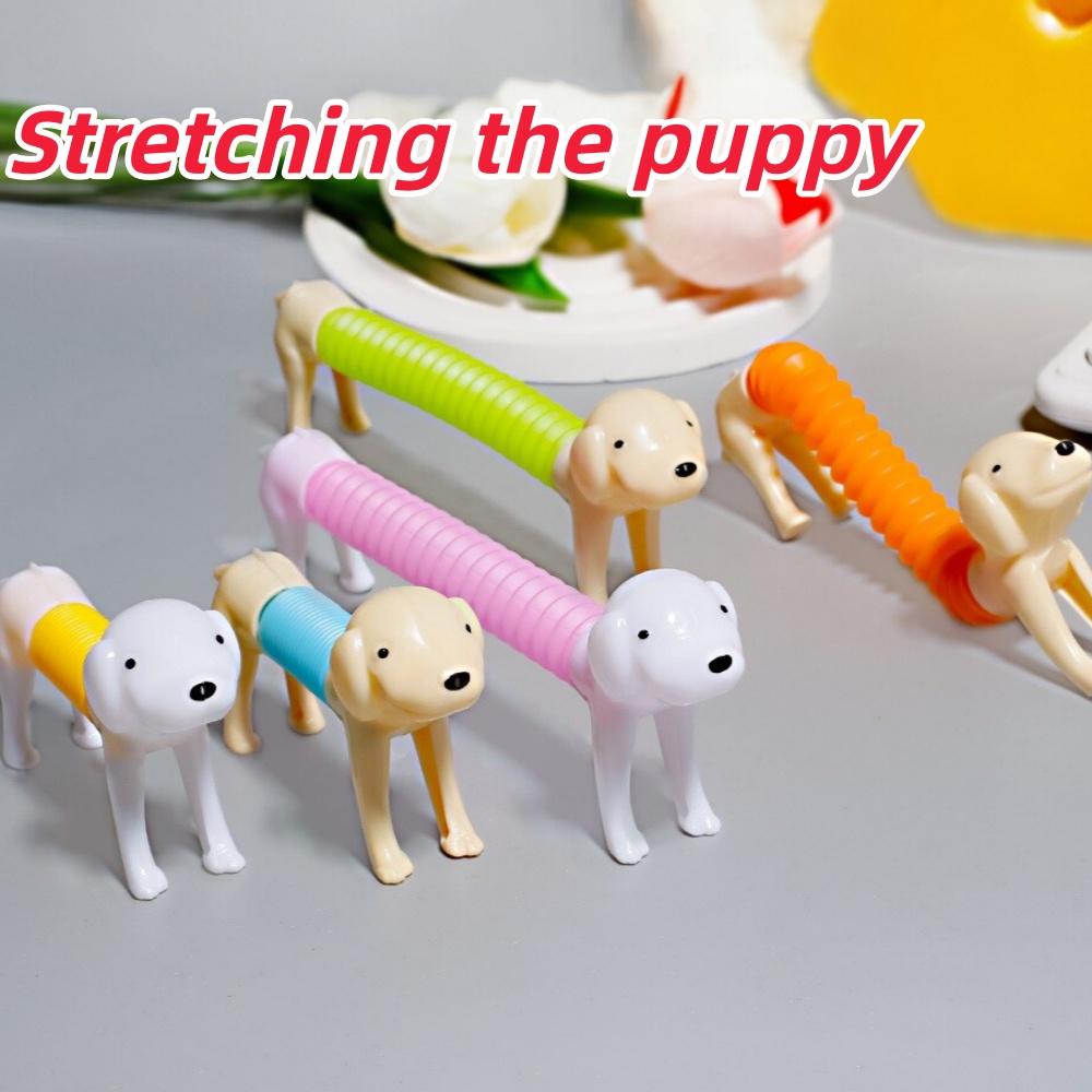 Stretchable Telescopic Dog Animal Sensory Squeeze Toy, Perfect Birthday Pinata Filler Carnival & Classroom Reward Gifts