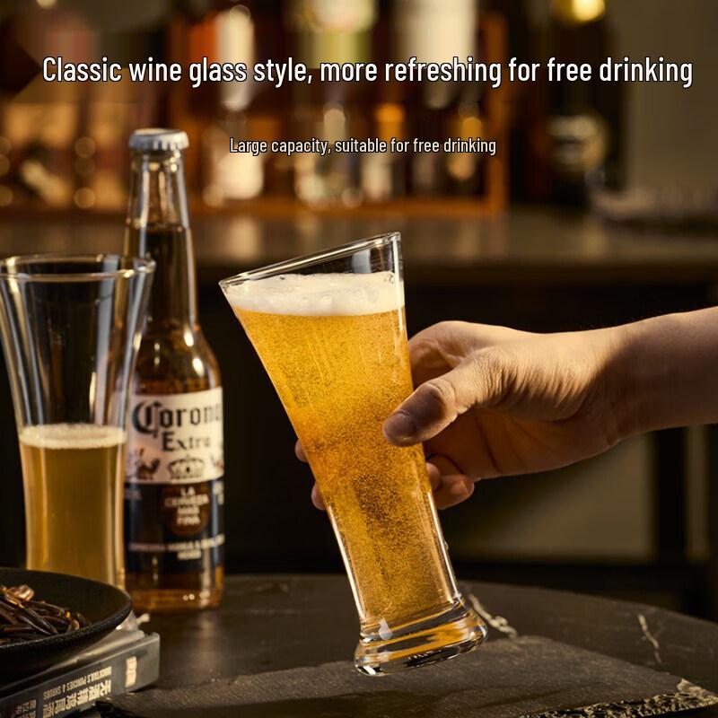 Large Capacity Glass Beer & Beverage Mug