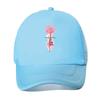 FlowerPrinted  Suitable for Going Out Machine Washable  Mesh Baseball Cap Hip Hop