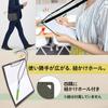 Plus A4 Clipboard that folds down to A5 size Dark Gray x 2 books + 83-161 FL-502CP/83-161x2