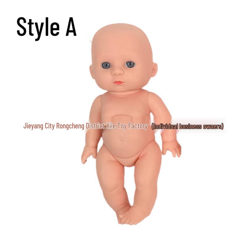 8-inch Reborn Simulation Vinyl Baby Doll Toy for Children's Birthdays
