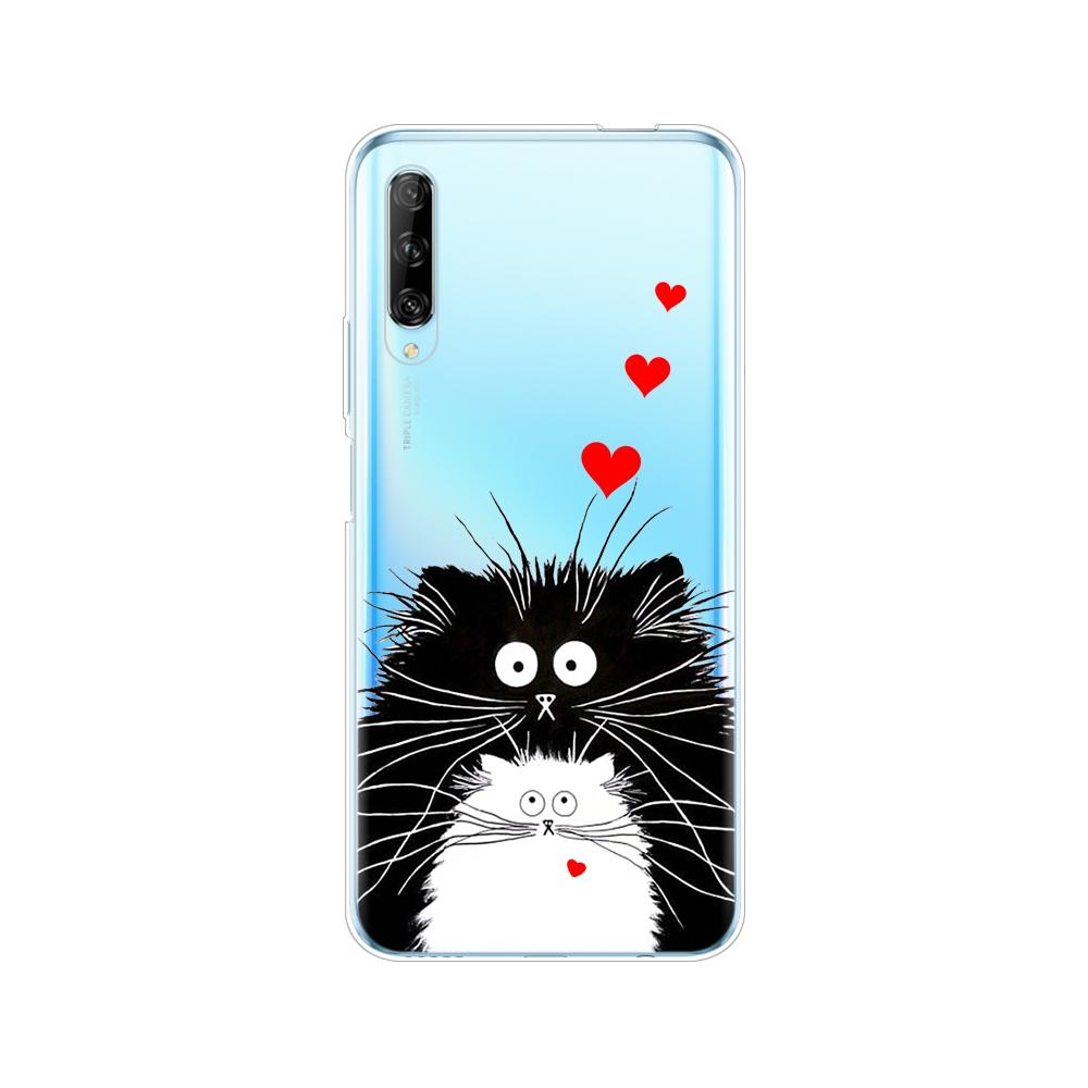 Pro pouzdro na telefon huawei y9s na huawei y9 S zadní kryt nárazník etui coque silikonové tpu měkké plná ochrana nárazuvzdorné