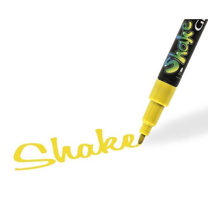 Marqueur - RAYHER - GRAPH'IT SHAKE - Pointe fine - Couleur Sun - Opaque