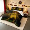 Yellow Jersey Athlete Celebration Portrait Bedding Set - Bedding Set (1 Duvet Cover, 2 Pillowcases, Duvet Not Included).