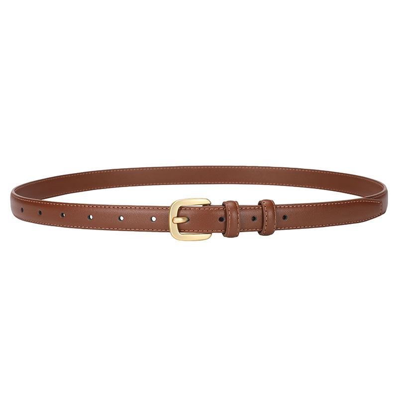 Wind Lady Commuter Belt Women Square Pin Buckle Dress Suit Skirt Belt Women