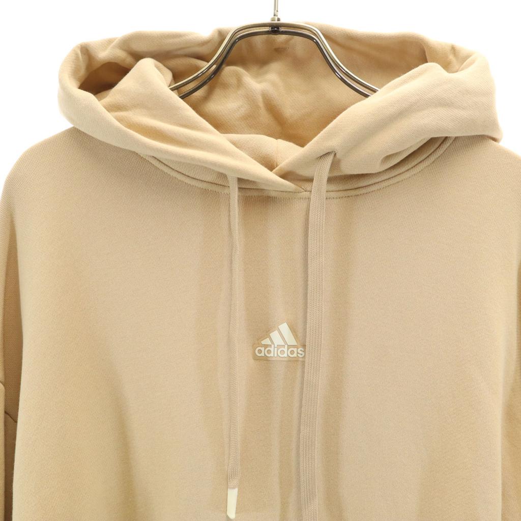 adidas Back logo Long sleeve sweat Long dress M beige Women Used
