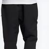 adidas Solid Color Logo Print Sports Fitness Long Pants Men Bottoms Black H39220