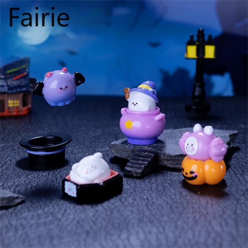 Micro-landscape Halloween Candy Little Ghost AccessoriesCar Mini Ornaments Fairie