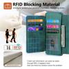 CASENEO MW-02S Magnetic Detachable Leather Phone Cover for 6.1 inch Phone RFID Blocking Wallet Stand