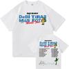 Bad Bunny Deb Tirar Ms Fotos World Tour 20252026 Tshirt Funny Vintage Frog T Shirt Unisex Women High Quality Cotton Tees Shirts