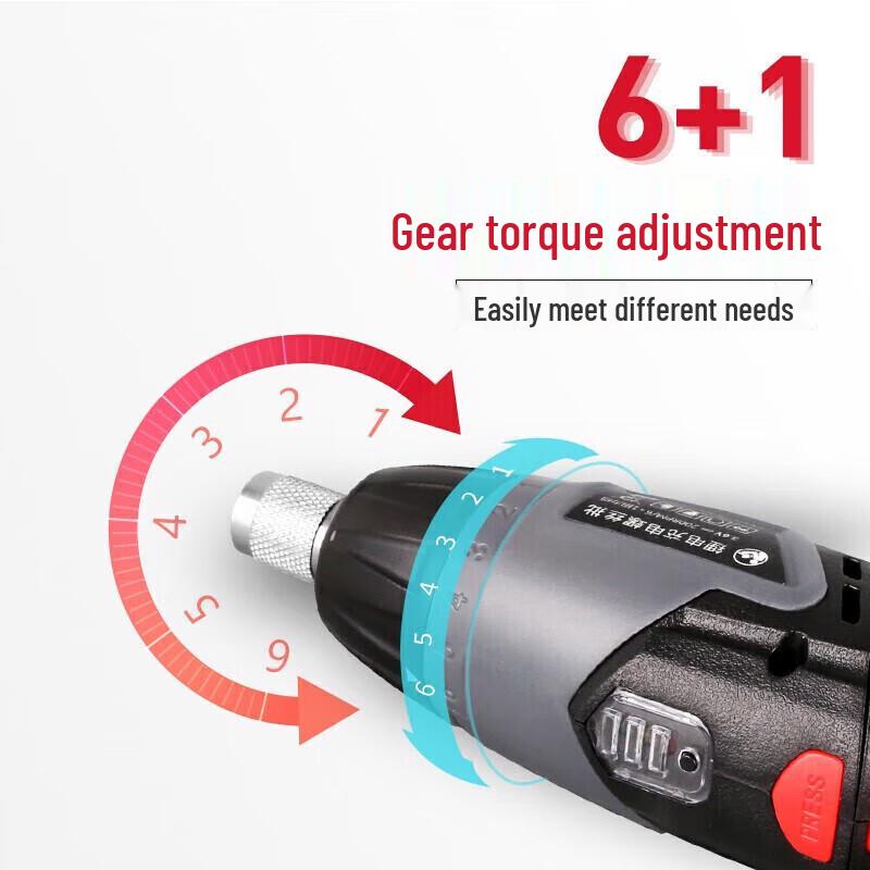 Delixi Cordless Electric Screwdriver CN plug (adapter included)