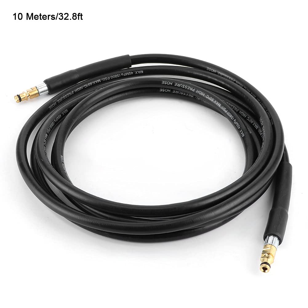 High-Pressure Washer Hose, 10 Meter, Compatible with Kärcher K2, K3, K4, and K5 Pressure Washer Accessories