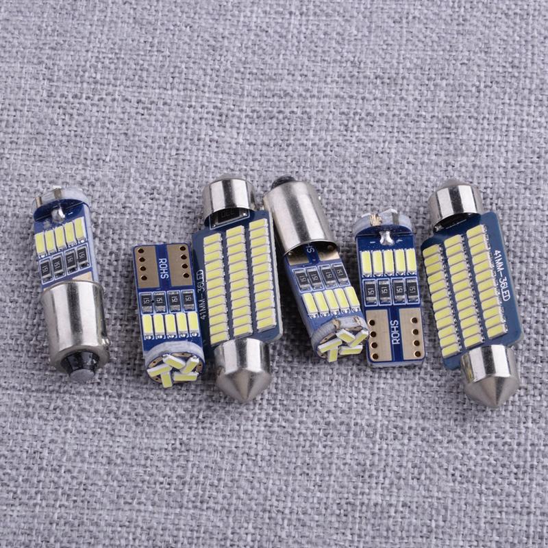 1 Set Car Interior Light LED Bulb Kit Fit for Nissan 300ZX 1990 1991 1992 1993 1994 1995 1996 12V 5W 6000K