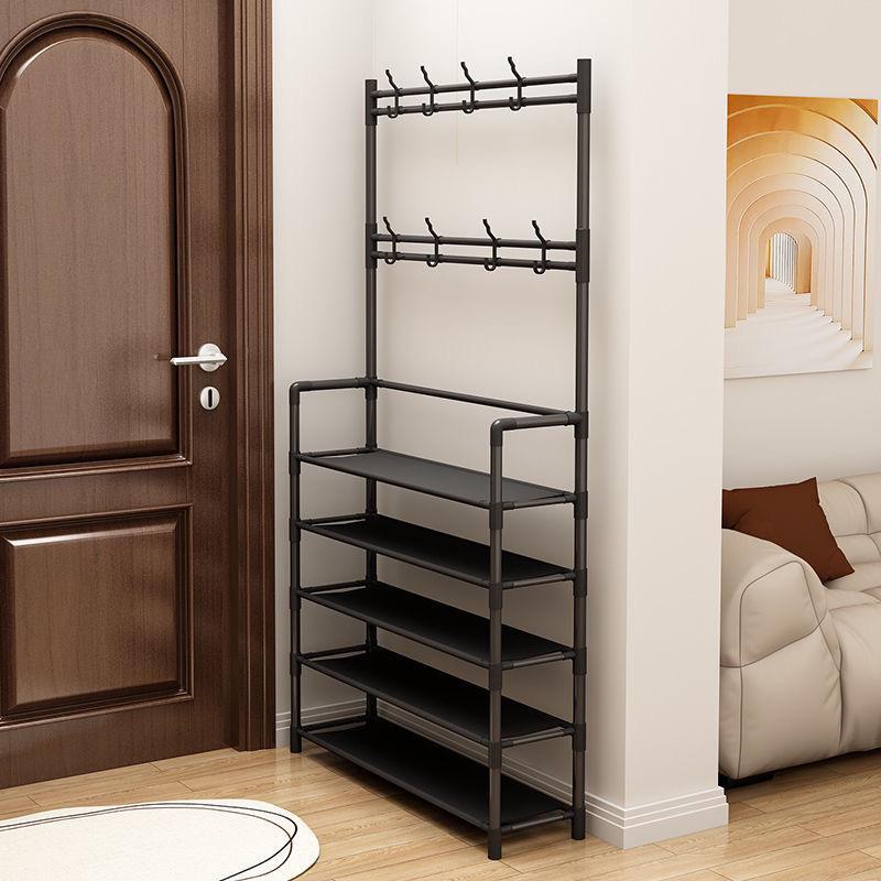 Shoe and Hat Rack: Easy-to-Install, Multifunctional Doorway Organizer for Shoes and Clothes