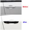 For Honda Civic 2016-2020 10 Gen Carbon Fiber Color Modify Refit Chrome Door Handle Cover Decoration Trim Protection Sticker