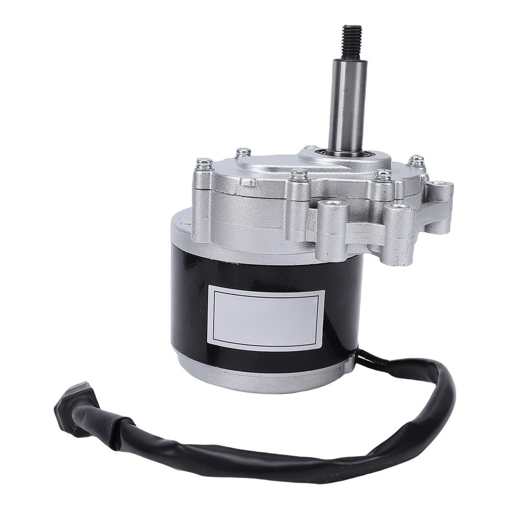 120RPM Electric Motor High Torsion DC Brushed Gear Motor Aluminum Alloy Low Noise Easy Install