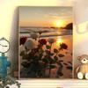 Diy Digital Oil Painting Flower Landscape Filling Coloring Oil Painting Stall Toy Painting