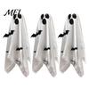 Halloween Hanging Ghost Decorations Scary Decor, Spooky Bat Print Decor for Porch Lighted Ghosts Tree, Glow-in-the-Dark Outdoor Decoration Front Door