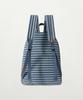 Satur Classic Stripe Backpack Blue