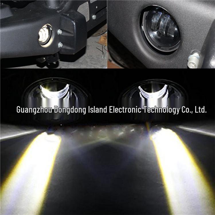 4-Inch 30W Fog Light for Wrangler - Front Modification Side Light