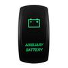 Boat Car Rocker Switch 12V/24V Waterproof Green Led SPST DPDT 20A for ARB/CARLING/NARVA/4x4 Pickup Truck JCB Machine Relays 5