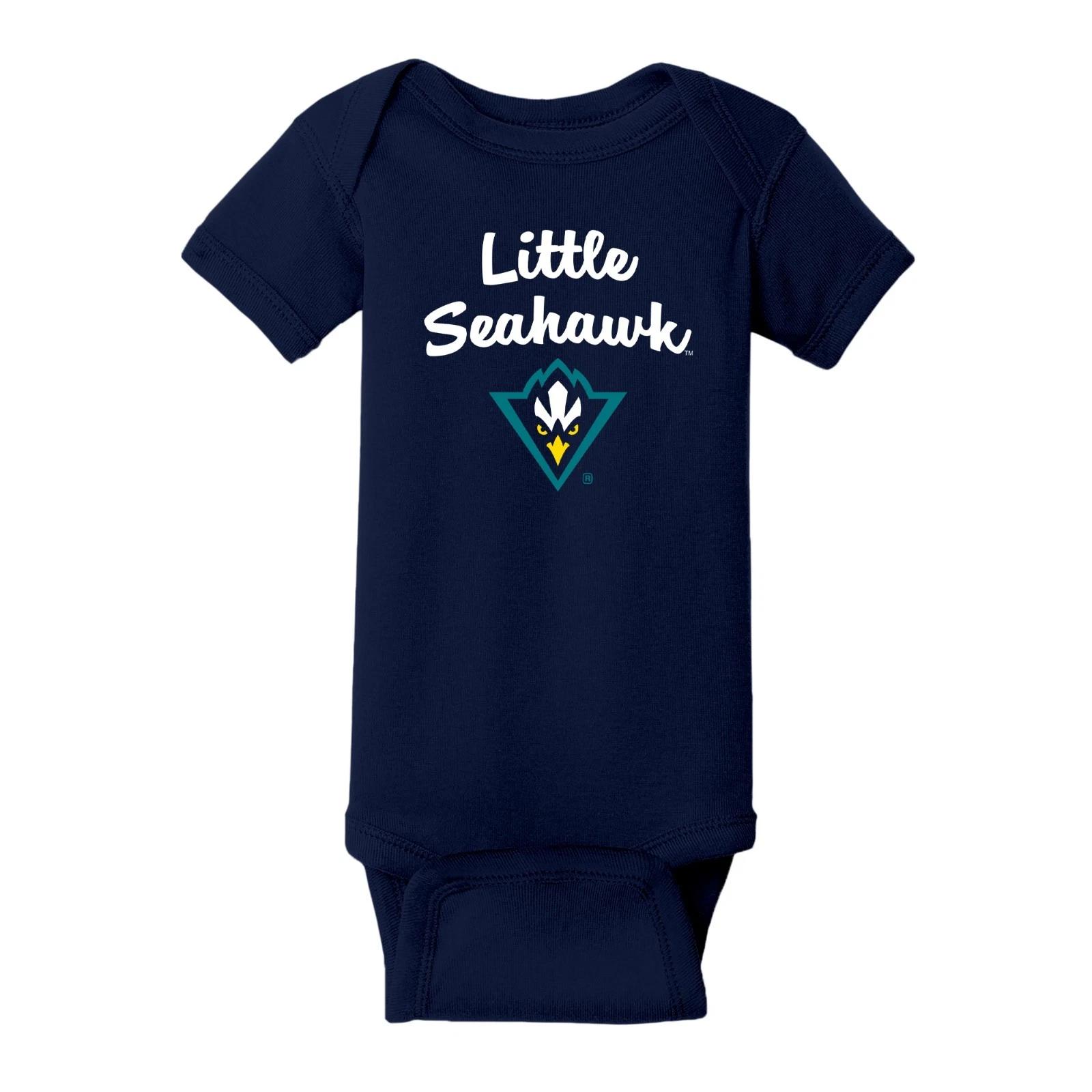 UNC Wilmington Little Seahawks Creeper - Navy S