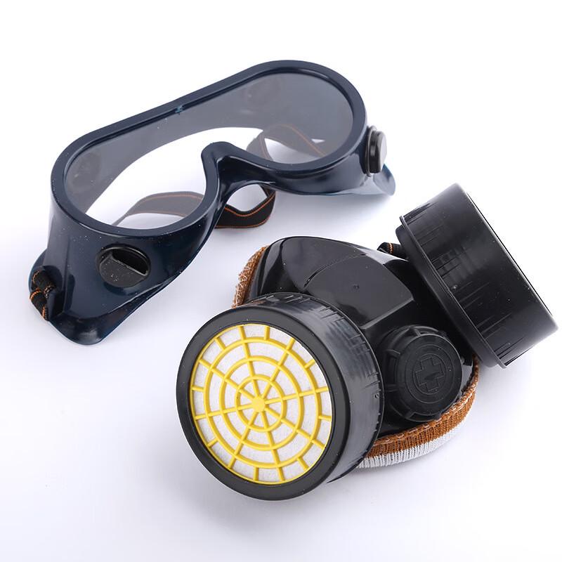 Ally Double-Filter Full-Face Respirator Set