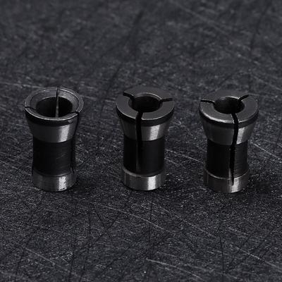 1-3 Pièces Adaptateur Fraise Accessoires Machine à Graver Défonceuse Jeu de Pinces Mandrin Mandrin à Pinces
