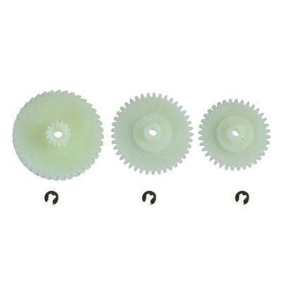 Sada 3 ks ozubených kol pro mechanismus pro AQ5030/D8303/D8187/D8479 kazetový magnetofon hudební přehrávač opravný doplněk
