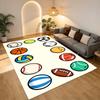 Sports Balls Living Room Nonslip Area Rug Soft Carpet For Bedroom Game Playroom Sofa Office Home Decor Doormat Christmas Gift C929592