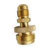 Propane Tanks Regulator Adapter, Connection To 3/8" Male Thread Easy Install Accessory Practical
