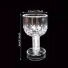55 ml LED-Leuchtbecher mit Schalter, leuchtendes Trinkgeschirr, blinkende Getränke, Whisky, Softdrink-Becher, Party-Club-Bar-Atmosphäre-Zubehör
