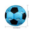 Naples Football Club Indoor Soccer Ball Colorful Machine Stitched PVC Size 5 Team Training Competition Ready Durable High-Bounce Cool Sports Gift