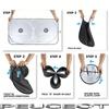 Car Windshield Sun Shade Visor UV Protection Shield For VW GTI Polo Golf Passat Tiguan Arteon Touareg Taigo Caddy Jetta Hub Cap