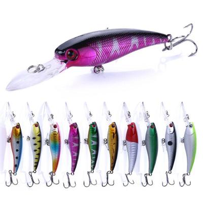 1 Stück HENGJIA Minnow Köder Boot Angelköder Kunststoff Wobbler Angelgerät 8 g/0,28 Unzen