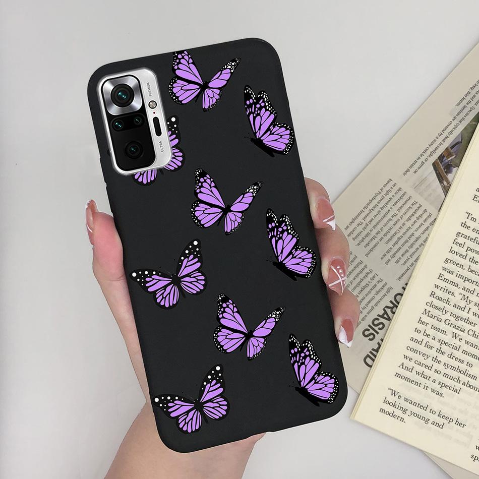 For Xiaomi Redmi Note 10 Case Love Heart Avocado Soft Silicone Cover Phone Case on Redmi Note 10S Note10 S Note 10 Pro Max Funda