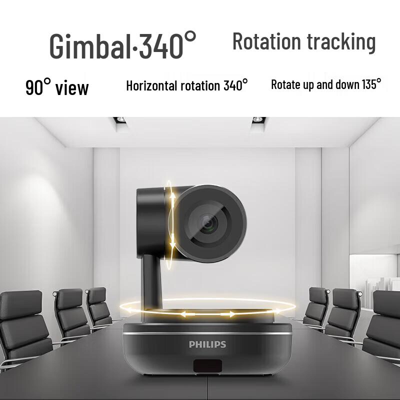 Philips PSE0560 2K AI Tracking Webcam
