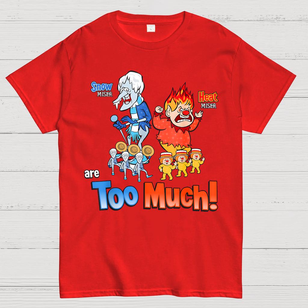 Christmas Miser shirt Brothers Cotton Summer Casual Cool Loose T-Shirt