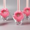 Sponge  Brush Household Flower Shaped Long Handle Sponge Cup Brush  Bottle Cleaning Brush