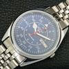 REFURBISHED SEIKO 5 AUTOMATIC 6309A JAPAN MENS VINTAGE BLUE DIAL WATCH a442329-1